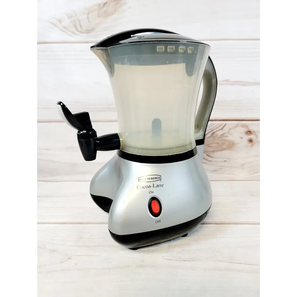 Back to Basics Cocoa Latte Hot Drink Maker CM300BR Hot Chocolate Froth & Heat